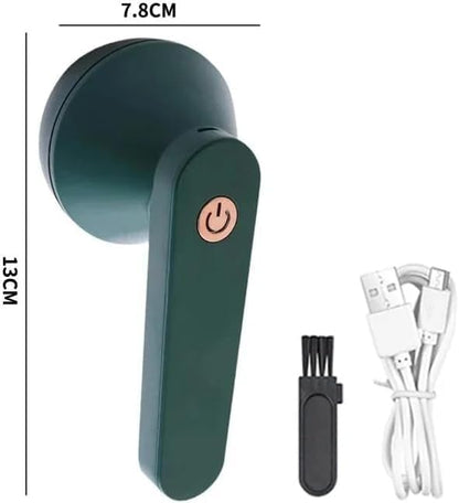 Electric Fabric Shaver & Lint Remover | USB Rechargeable Clothes Defuzzer for Sweaters & Wool | SouqKingdom Saudi Arabia