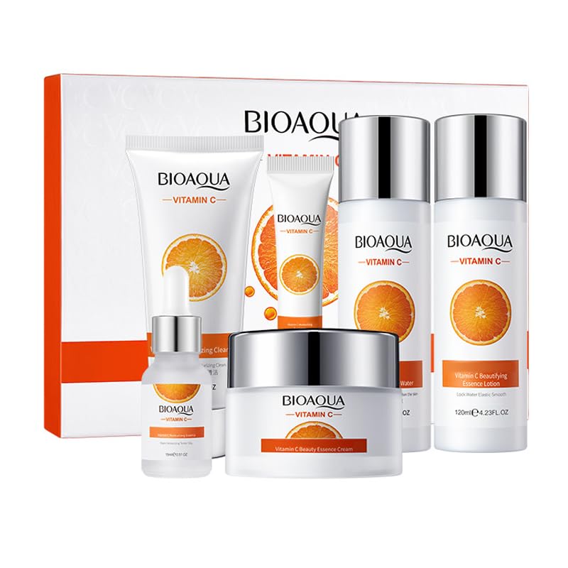BIOAQUA Vitamin C 6-Piece Hydrating Skincare Set Saudi Arabia