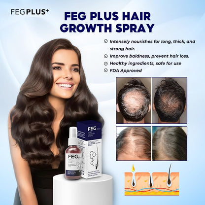 بخاخ FEG Plus لنمو الشعر | مظهر شعر أكثر كثافة | سوق كينجدوم