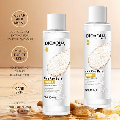 BIOAQUA rice pomegranate hydrating facial toner with grape extract
