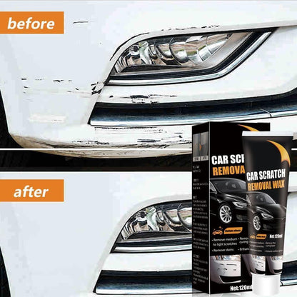 Car Scratch Removal Wax with Sponge and Wipe KSA
