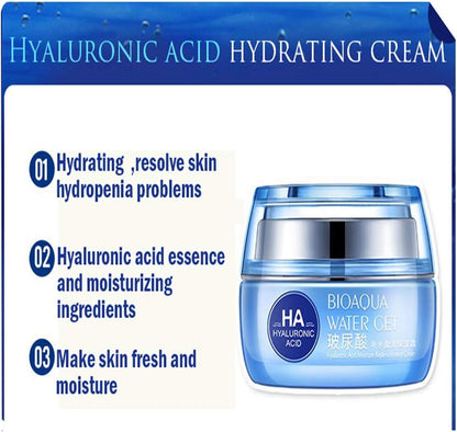 BIOAQUA Hyaluronic Acid Moisture Cream 50g | SouqKingdom