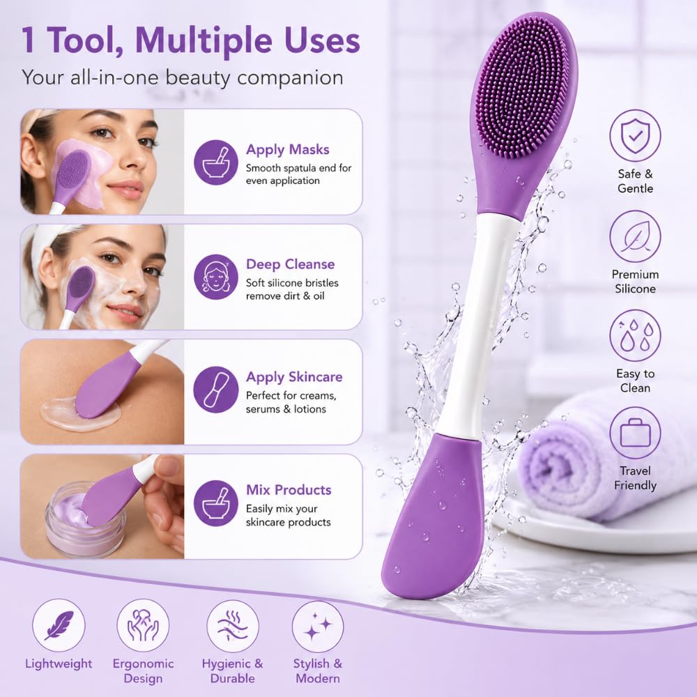 Reusable Silicone Skincare Mask Applicator SouqKingdom Saudi Arabia