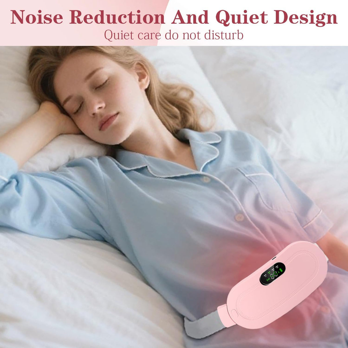 Cordless Menstrual Heating Pad & Massage Belt | SouqKingdom
