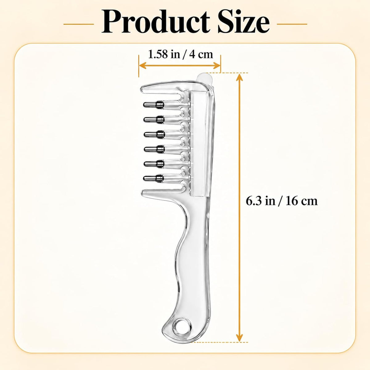 Scalp Oil Applicator Comb for Minoxidil | SouqKingdom