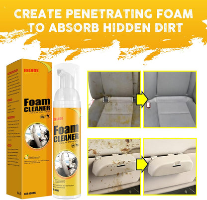 Multi-Purpose Foam Cleaner 100ml | Car Interior & Leather | SouqKingdom