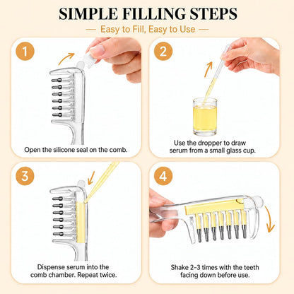 Scalp Oil Applicator Comb for Minoxidil | SouqKingdom