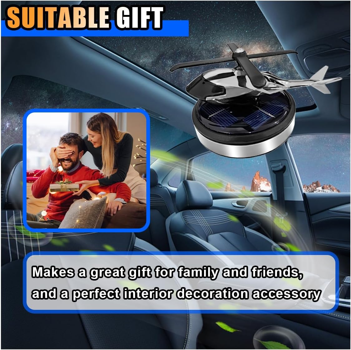 Helicopter-Shaped Car Air Freshener | SouqKingdom