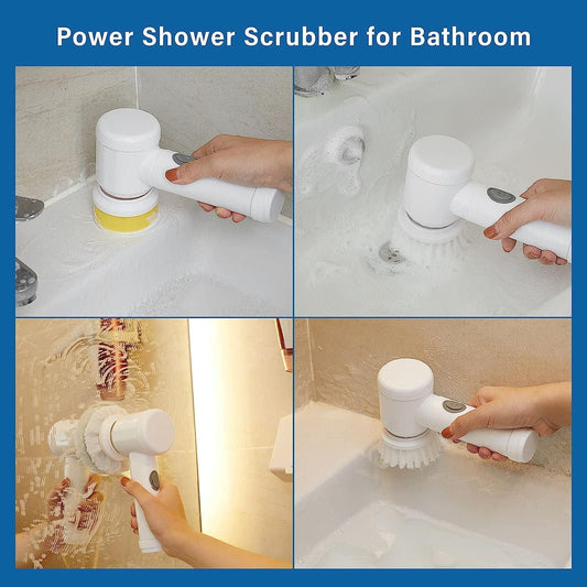 Multi-Purpose Cordless Electric Cleaning Brush SouqKingdom