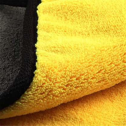 Double Side Microfiber Cleaning Cloth Pack of 2 | SouqKingdom