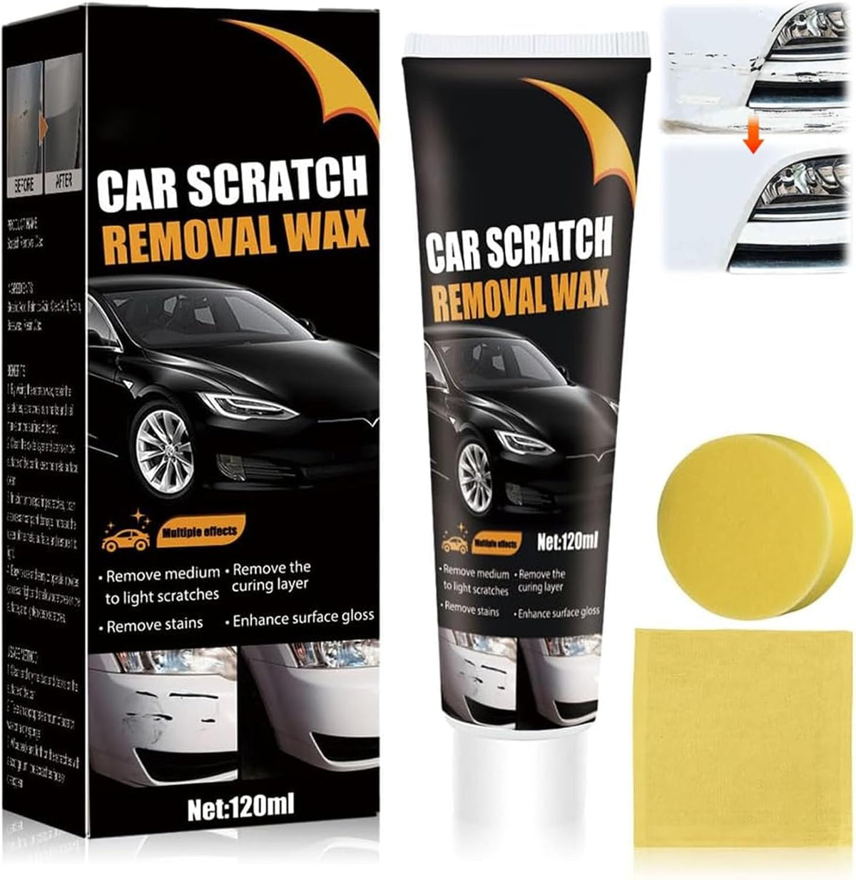 Car Scratch Repair Paste Remover Kit Saudi Arabia