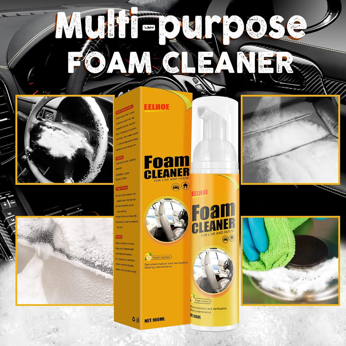 Multi Surface Leather Upholstery Cleaner KSA