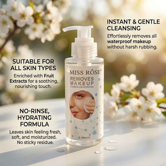 Miss Rose Coconut Makeup Remover 150ml Saudi Arabia