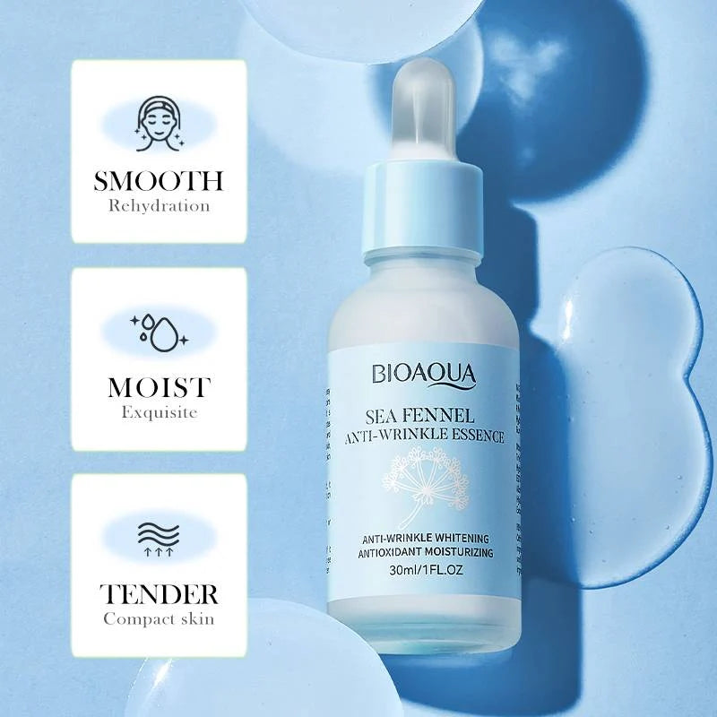 BIOAQUA hydrating brightening sea fennel face serum KSA