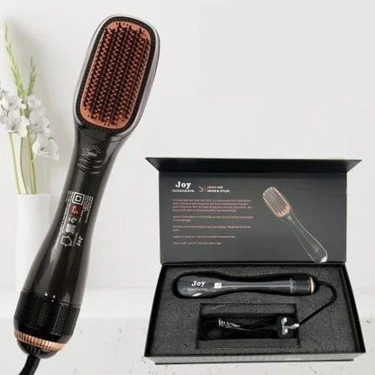 Joy Professional 2-in-1 Hair Styling Brush Hot Air Dryer Straightener Saudi Arabia