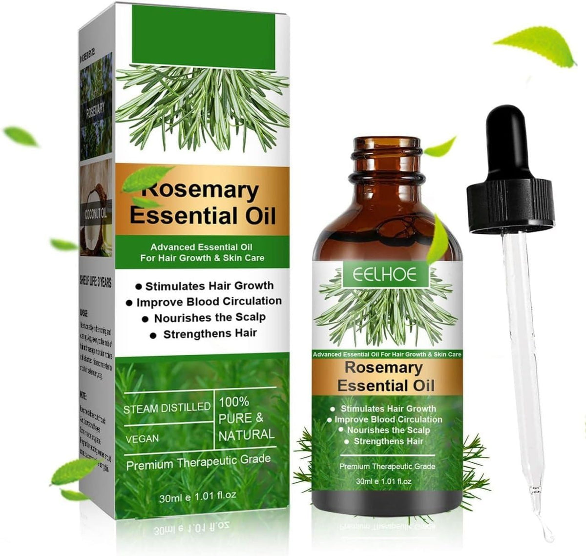 Rosemary Hair Oil 30ml for Hair and Scalp Care Saudi Arabia