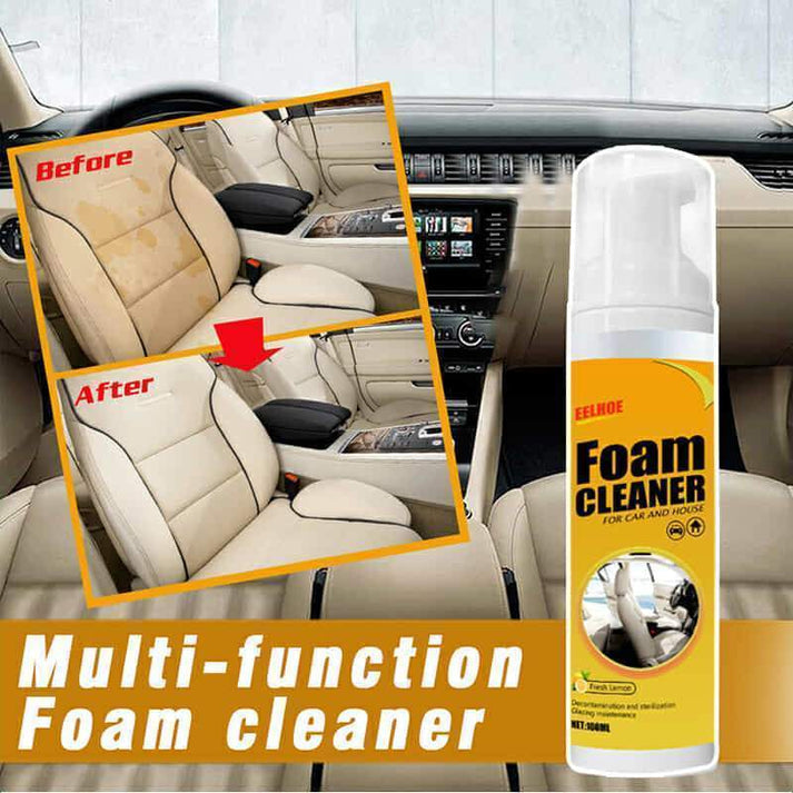 Multi-Purpose Foam Cleaner 100ml | Car Interior & Leather | SouqKingdom