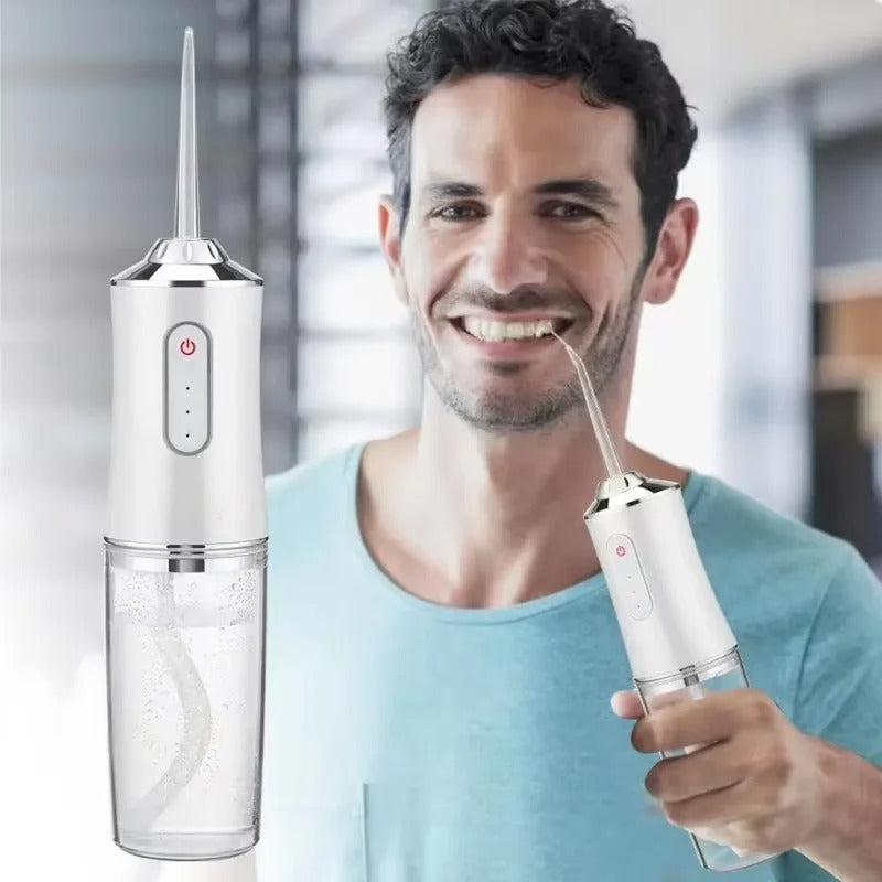 3-in-1 Oral Irrigator Water Flosser Rechargeable Dental Cleaner Saudi Arabia