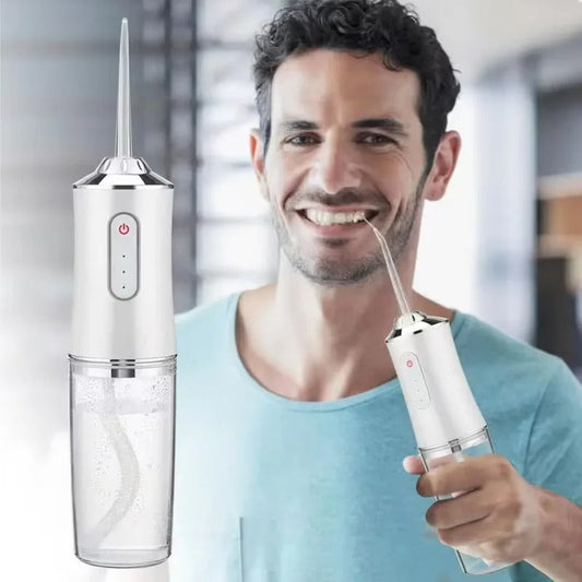 3-in-1 Oral Irrigator Water Flosser Rechargeable Dental Cleaner Saudi Arabia