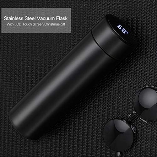 LED Temperature Display Water Bottle 500ml Saudi Arabia