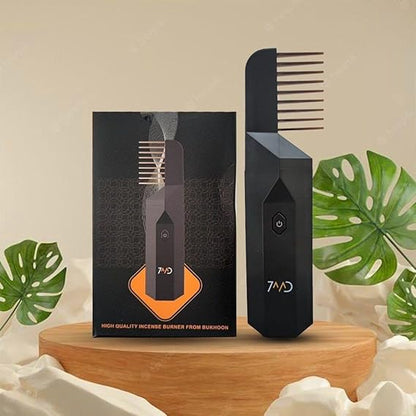 Portable Electric Bakhoor Burner | USB Rechargeable Cordless Oud & Incense Burner | SouqKingdom Saudi Arabia
