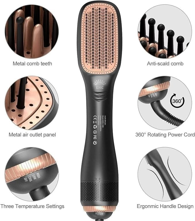 Hot Air Blow Dry Styling Brush SouqKingdom KSA