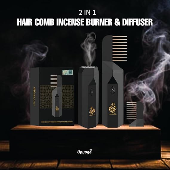 Portable Electric Bakhoor Burner | USB Rechargeable Cordless Oud & Incense Burner | SouqKingdom Saudi Arabia