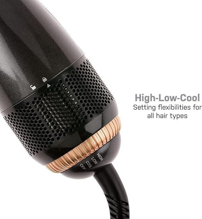 Joy Professional 2-in-1 Hair Styling Brush | Hot Air Hair Dryer & Straightener | Blow Dry & Style Tool | SouqKingdom Saudi Arabia