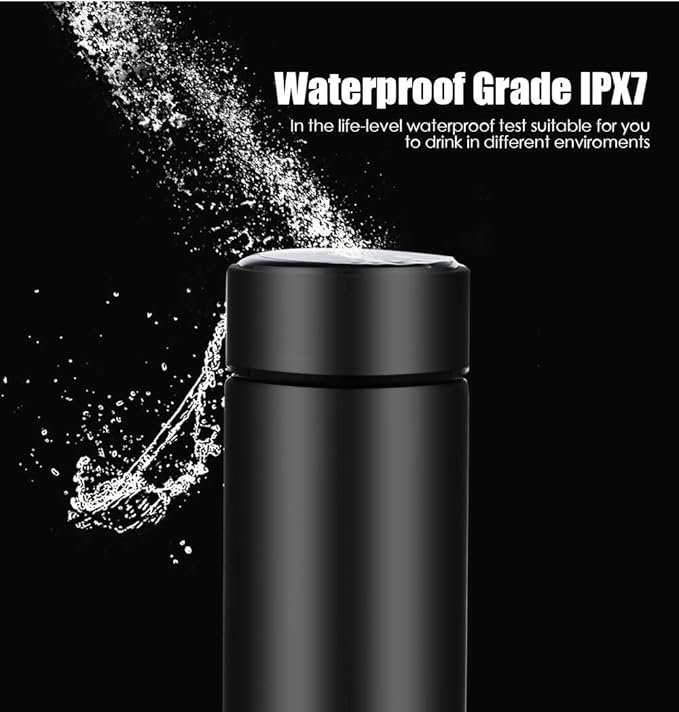 500ml Smart LED Temperature Display Bottle Saudi Arabia
