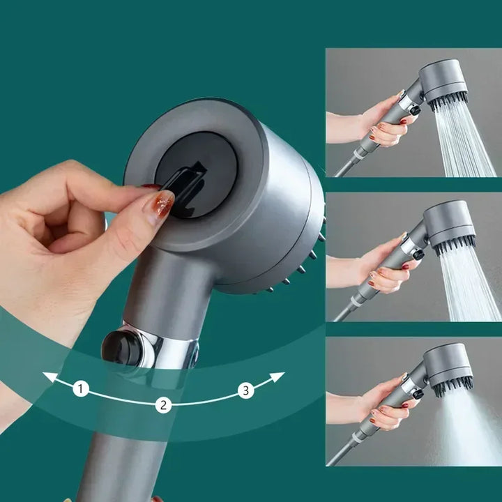 High Pressure Shower Head with Water Filter SouqKingdom