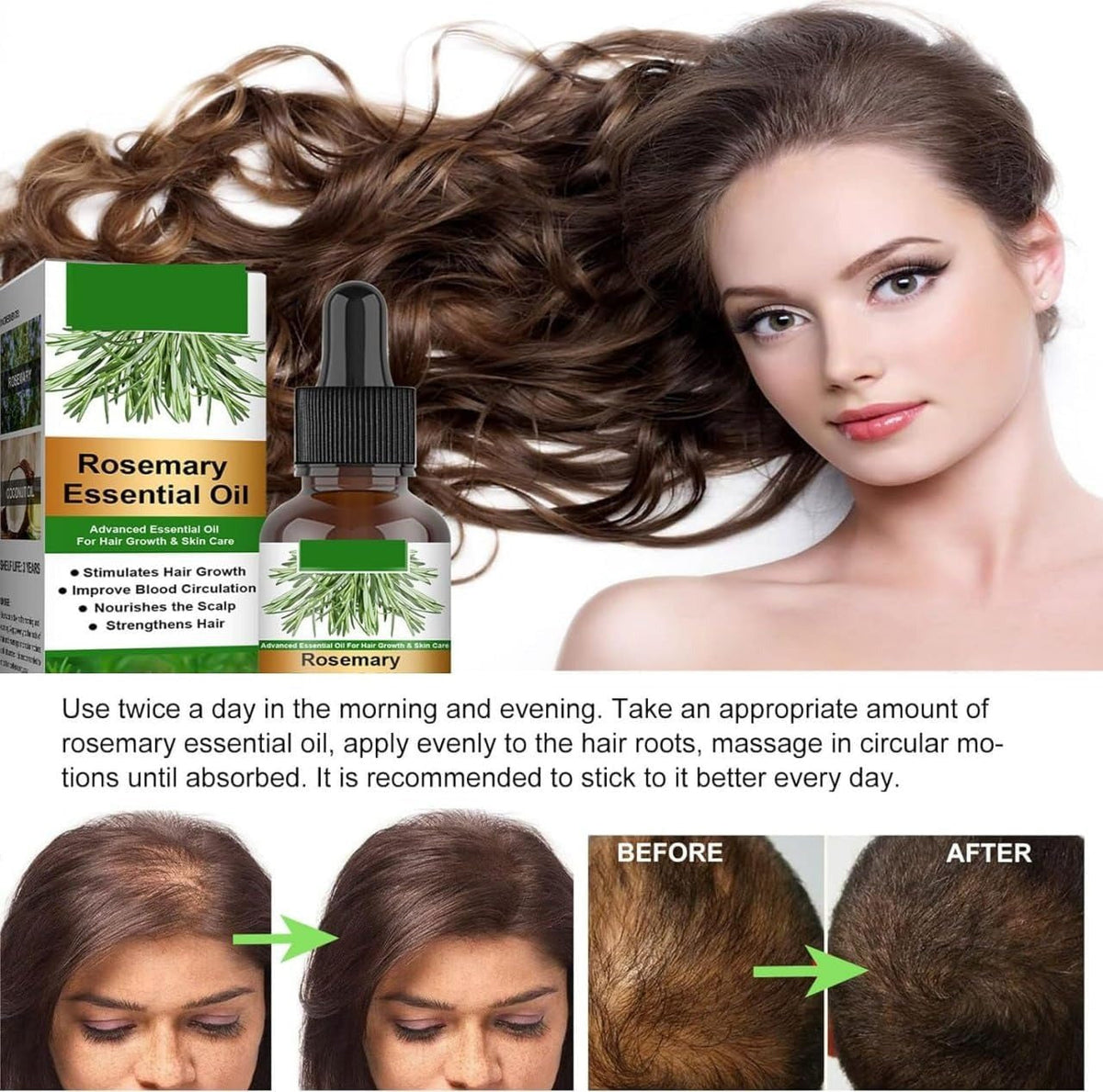 Rosemary Scalp Nourishing Hair Oil 30ml Saudi Arabia