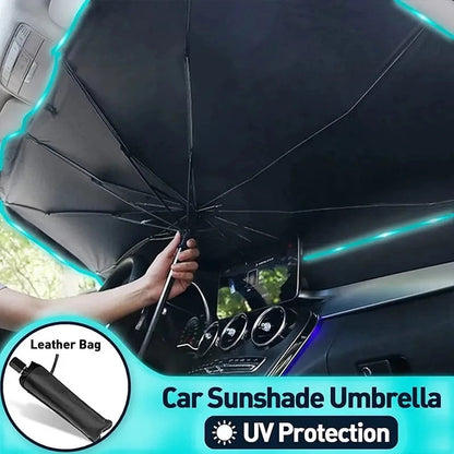 Umbrella Style Car Sun Shade for Windshield SouqKingdom