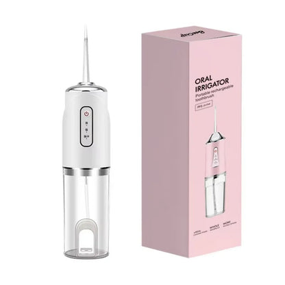 3-in-1 Oral Irrigator & Water Flosser | Portable Rechargeable Dental Cleaner for Teeth & Gum Care